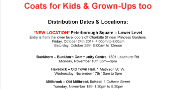 Coats for Kids & Grown-Ups Distribution