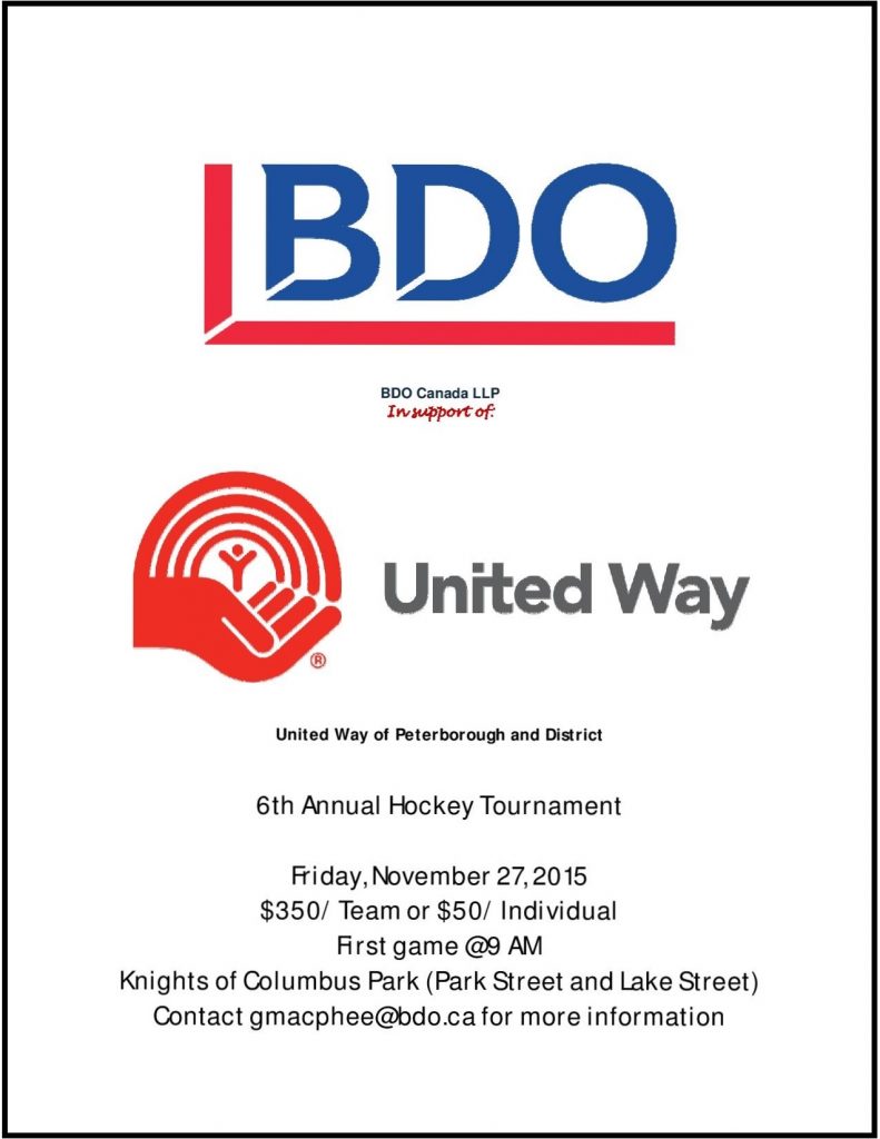 BDO Hockey Tournament