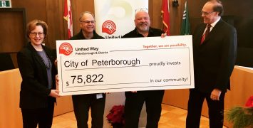 United Way Peterborough Surpasses 1 Million Dollar Mark with City of Peterborough Workplace Announcement
