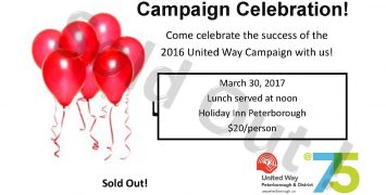 Campaign Celebration – Sold Out