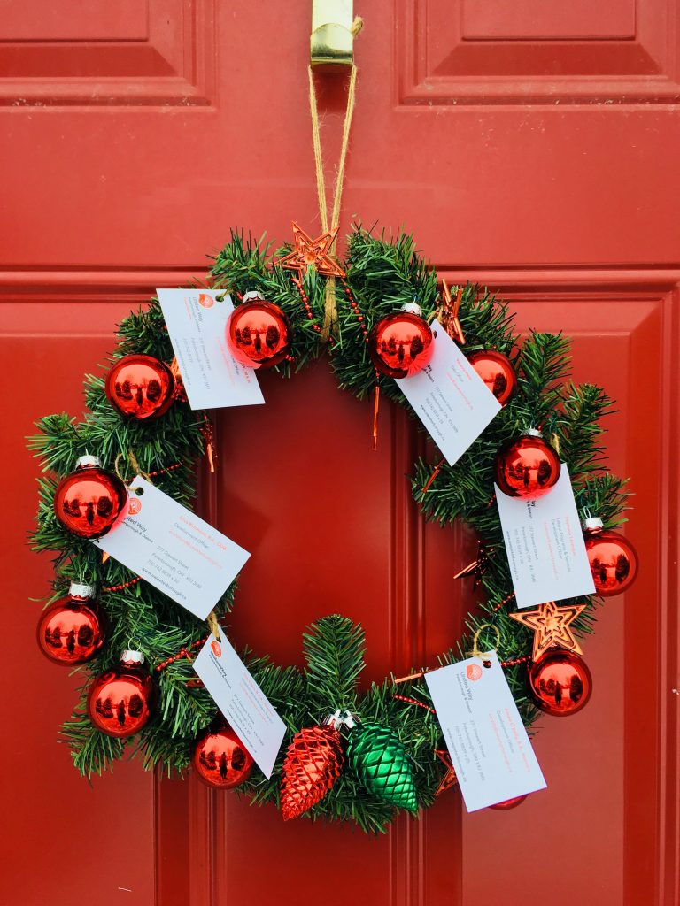 christmas door