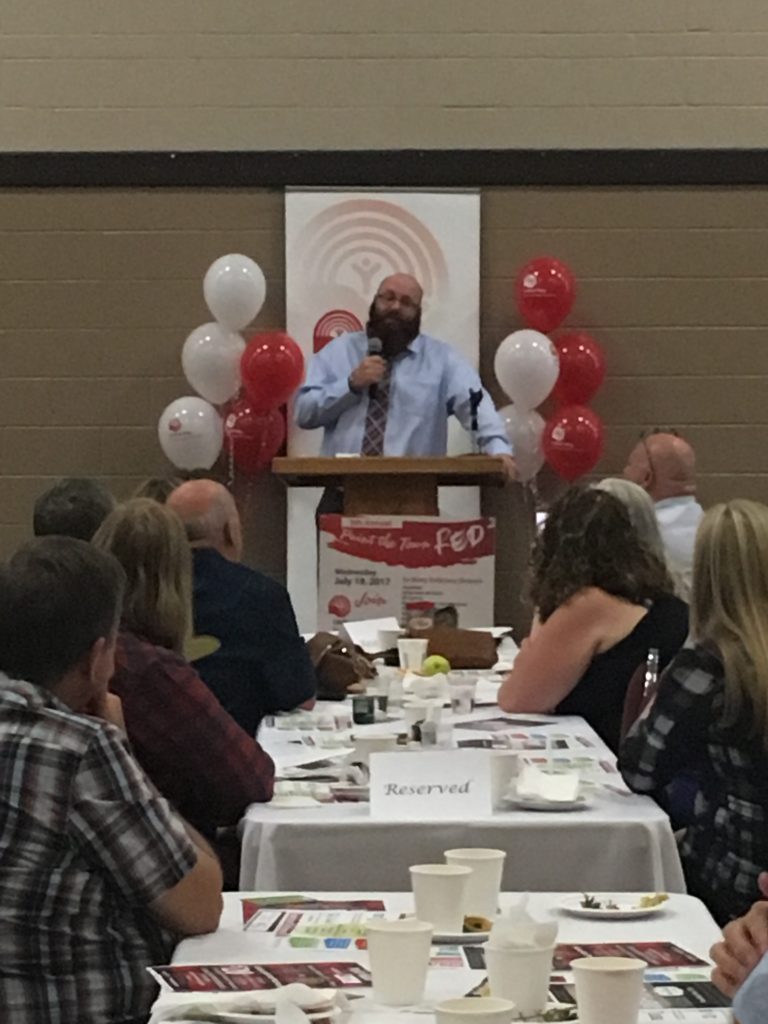 Rob Hamm at podium