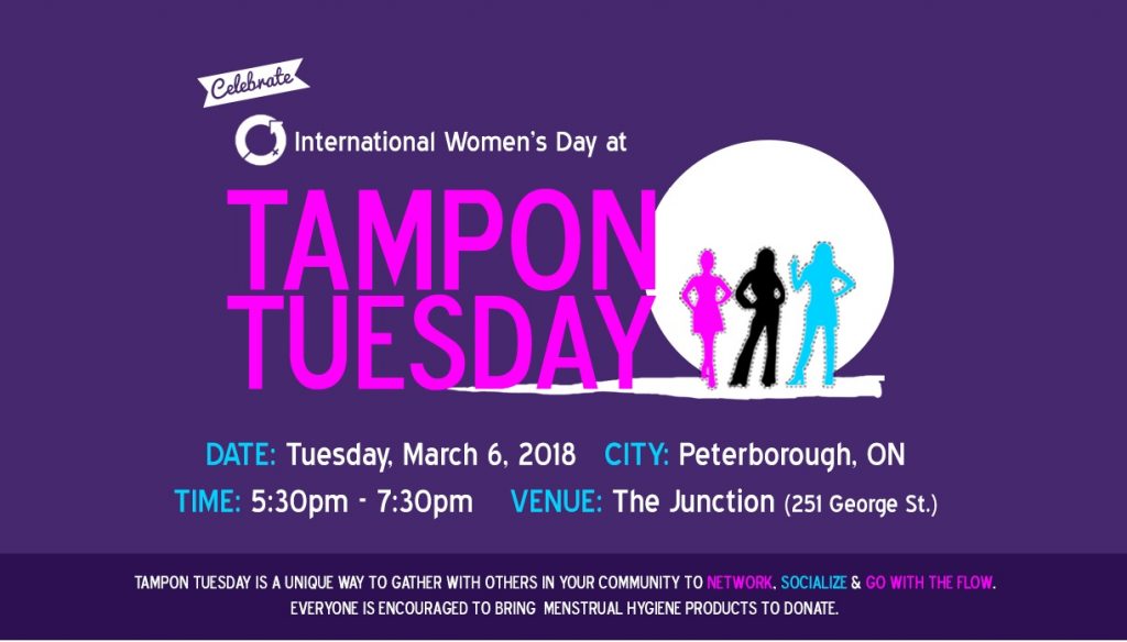 Tampon Tuesday - United Way Peterborough United Way Peterborough