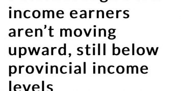 Peterborough’s low-income earners aren’t moving upward, still below provincial income levels