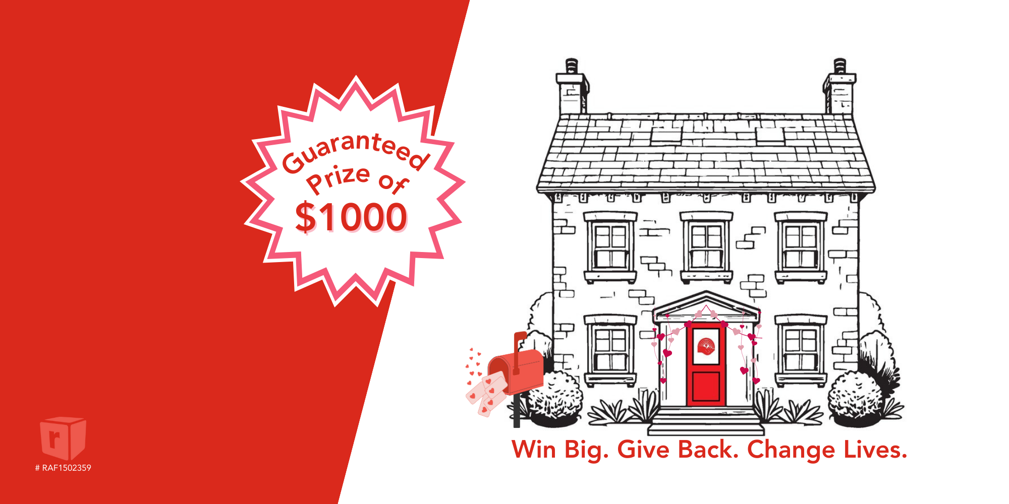 February 50/50 Raffle 🤍