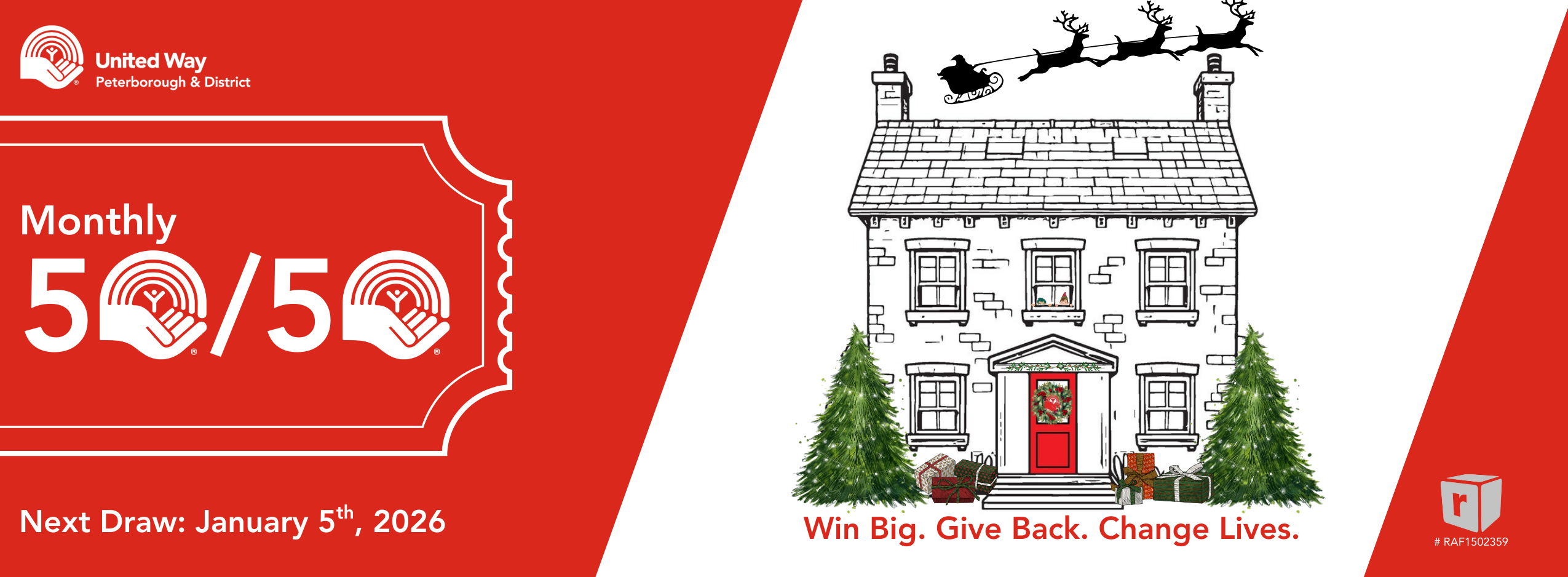 Holiday 50/50 Raffle ❄️ Holiday 50/50 Raffle ❄️